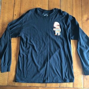 Riot Society long sleeve tee with headdress bear